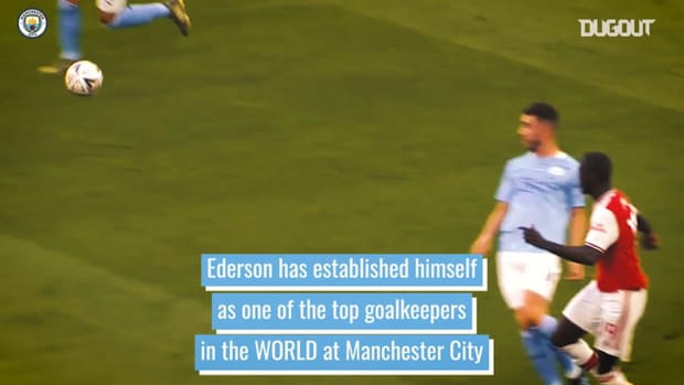 Ederson’s incredible passing range